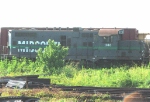 MSRC 1046 sits dead in a small yard near the Red River Bridge on the Bossier City side